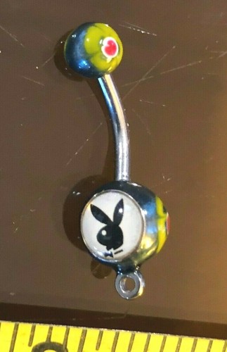 Belly button barbell - belly, playboy