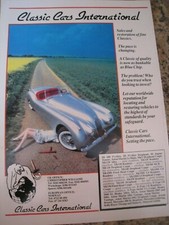 CLASSIC CARS INTERNATIONAL