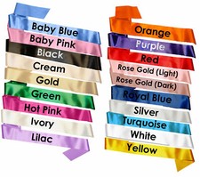 Make Your Own Sashes Plain