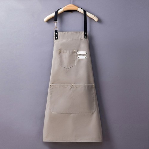 Canvas denim apron barista - canvas,