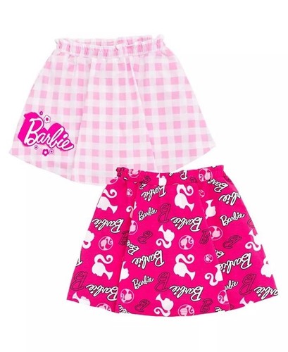 Barbie girls pink skort skirt - barbie,