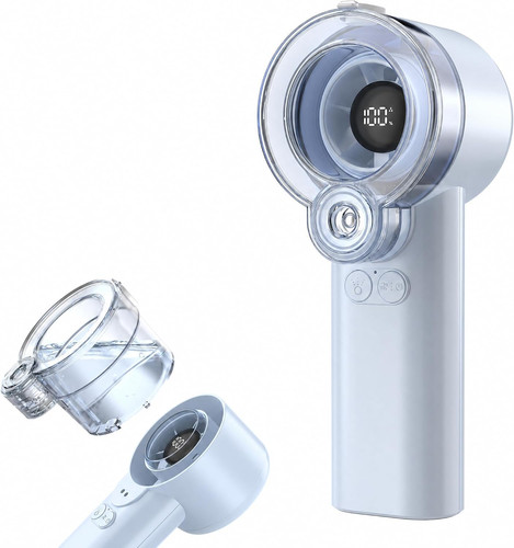 Handheld misting fan - misting,