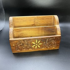 Vintage Hand Carved Sheesham