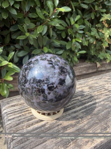 Indigo gabbro sphere - indigo,