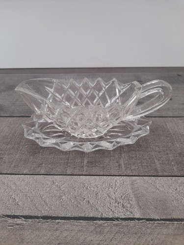 Vintage pressed glass - pressed, mint