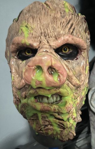 Silicone pig mask - silicone, (strapped)