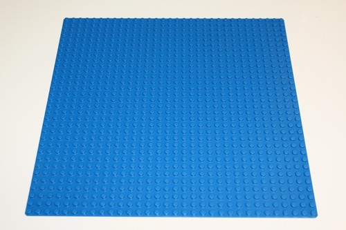 Lego blue baseplate - blue, 32