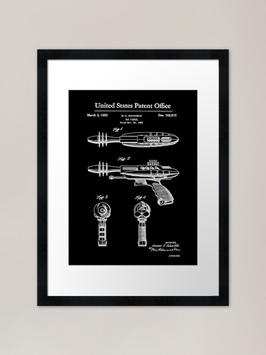 Laser gun toy patent - laser,