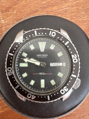 Vintage seiko 6309 7290 black - seiko,