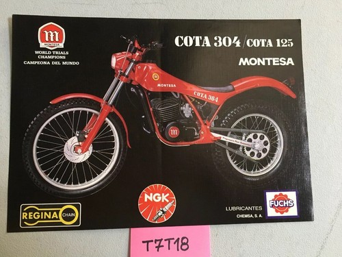 Montesa cota 125 304 trial - montesa,