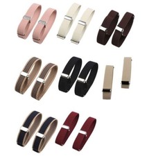 Loops Adjustable Shirt Sleeve Holders Sleeve Band Elastic Arm Band Elastic