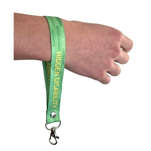 Hidden disability keyring - hidden,
