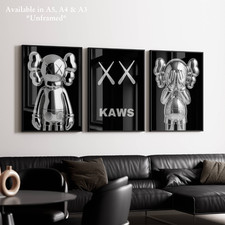Set of 3 Silver Kaws