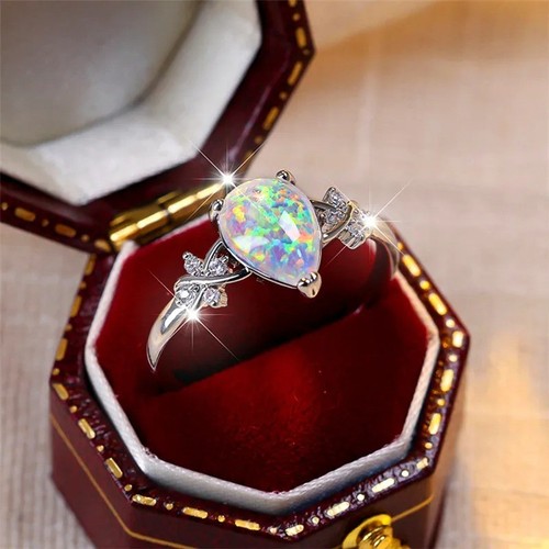 Opal ring gemstone 925 - ring,