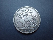 1892 Victoria Silver Crown 5