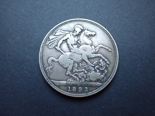 1892 victoria silver crown - victoria, 5
