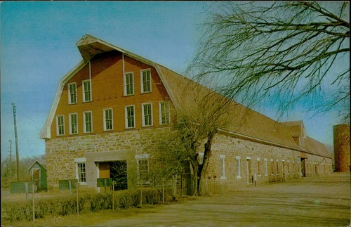 Postcard fort larned - postcard, postcard: