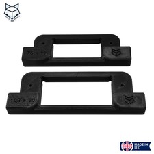 76mm (3") + 102mm (4") Basic Hinge Jig Router Template for Door and Door Frame