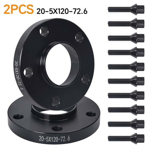 Black wheel spacers m12x1 5 - spacers, m12x1.5