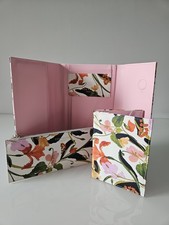 Ted Baker Floral Printed Passport Holder Travel Wallet Organiser - Floral White 