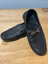 Gucci Men's Black Leather