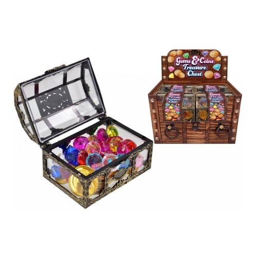 Gems and coins treasure - gems,