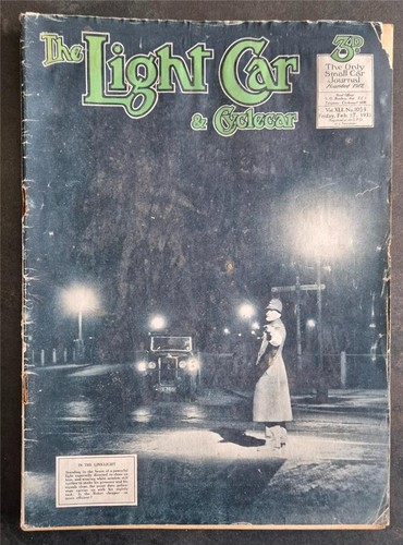 The light car cyclecar - the,