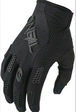 O'NEAL Motocross MX MTB FR Downhill Womens Racewear Gloves Size M/7 Black