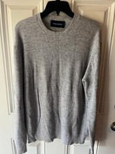 Thom sweeney cotton linen crew - cotton,