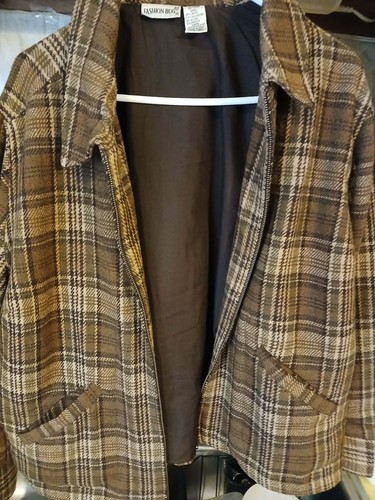 Fashionbug brown tan plaid - fashionbug,