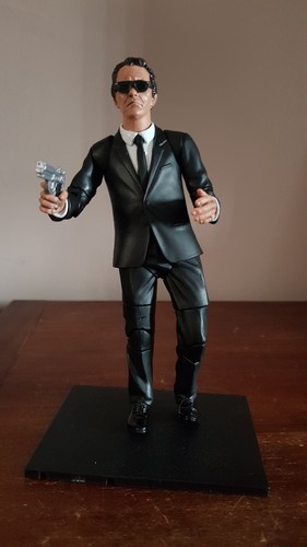 White action figure - mr,