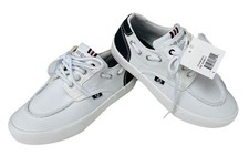 US SPORTS White/Blue Canvas
