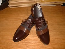 Mens Formal Oxford Shoes Brown