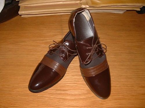 Mens formal oxford - oxford, brown