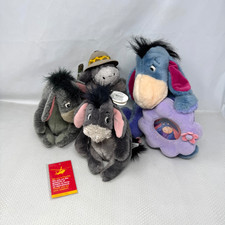 Mixed Job Lot Eeyore Disney Plush Soft Toys Disneyland Winnie the Pooh   #1  D1