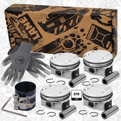 Piston set audi seat 4 - vw,
