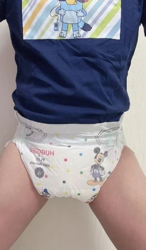 Adult baby vintage luvs - 2-pc,