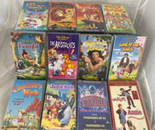 Kids Films/Cartoons Disney VHS