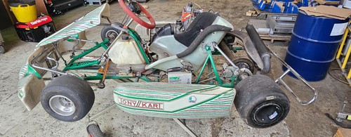 Tony kart with senior - tony,