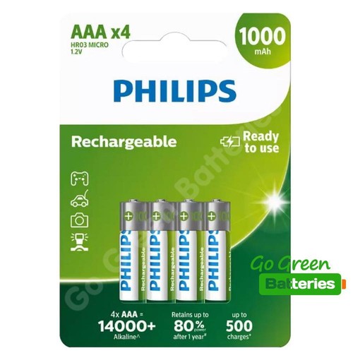 Philips aaa 1000 mah - x,