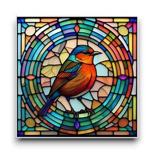 LARGE Cute Robin Wild Bird