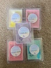 5x Wax Melt Clamshells, Variety of Highly Scented 5 Wax melts, 100% Soy Wax 
