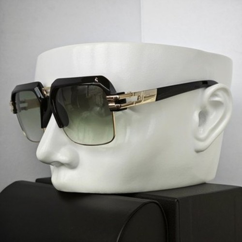 Cazal metal half frame black - cazal,