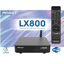 Amiko LX800 HD Linux Set Top Box Based H.265 MYTV WiFi OTT IPTV Media Streamer