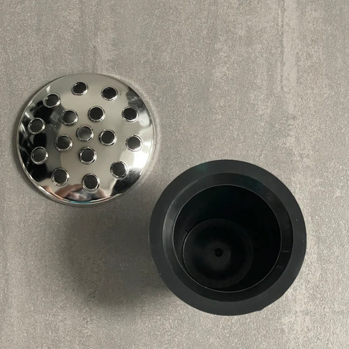 Silver grave vase - lid, for