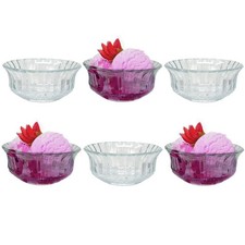 Glass Dessert Bowls Ice Cream