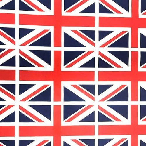 Union jack fabric flag - uk,