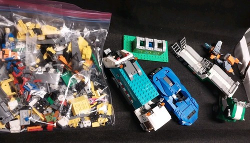 Mixed partially built - mixed, lego