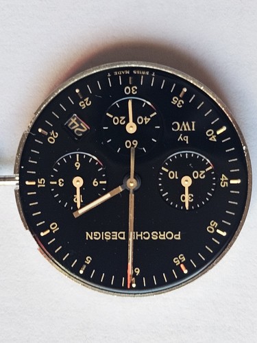 Porsche design iwc cronograph - design,