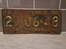American License Vintage 1955 Mich Trailer 29-06-48
